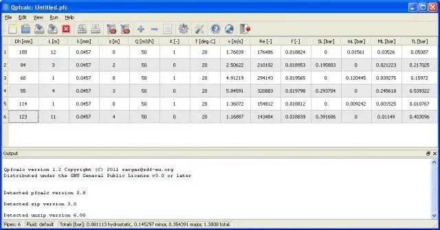 Download web tool or web app pfcalc to run in Linux online