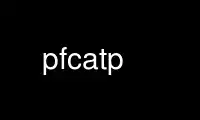 Run pfcatp in OnWorks free hosting provider over Ubuntu Online, Fedora Online, Windows online emulator or MAC OS online emulator