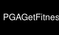 Запустите PGAGetFitnessType в бесплатном хостинг-провайдере OnWorks через Ubuntu Online, Fedora Online, онлайн-эмулятор Windows или онлайн-эмулятор MAC OS