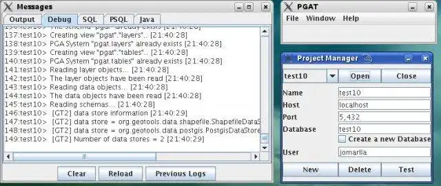 Download web tool or web app PGAT to run in Windows online over Linux online