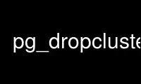 Run pg_dropcluster in OnWorks free hosting provider over Ubuntu Online, Fedora Online, Windows online emulator or MAC OS online emulator