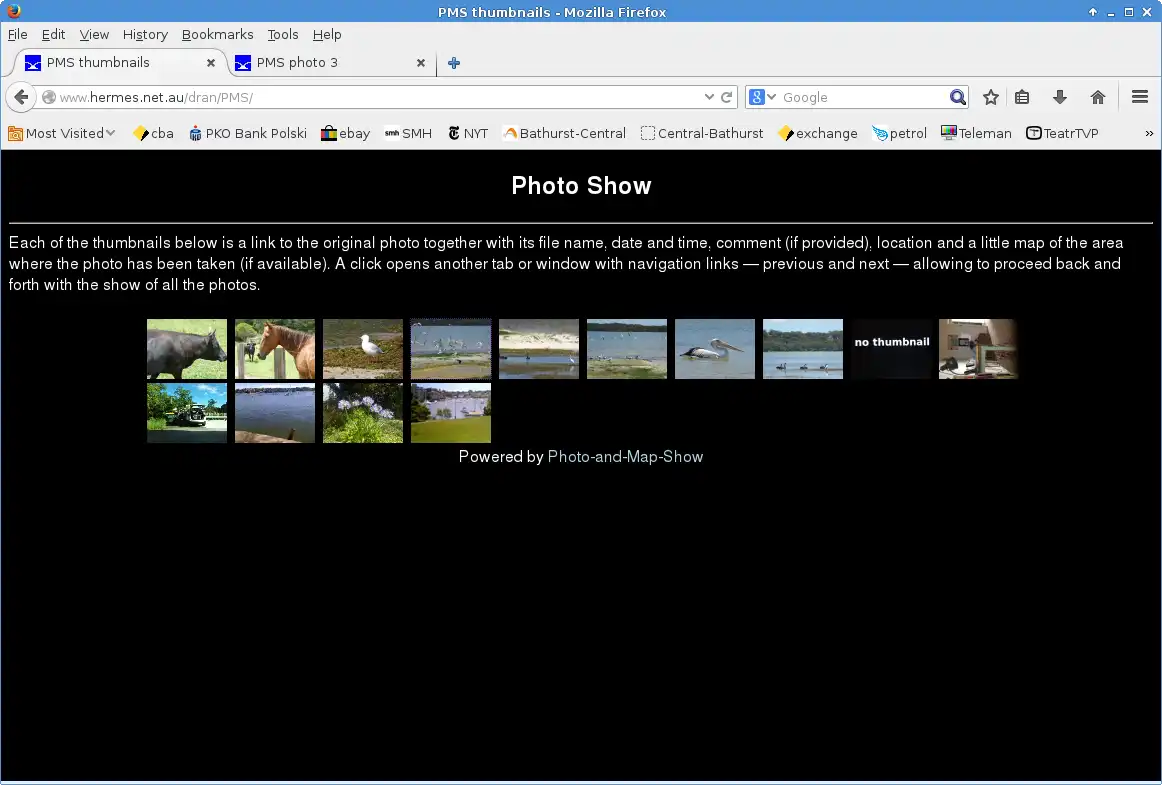 Download web tool or web app Photo-and-Map-Show