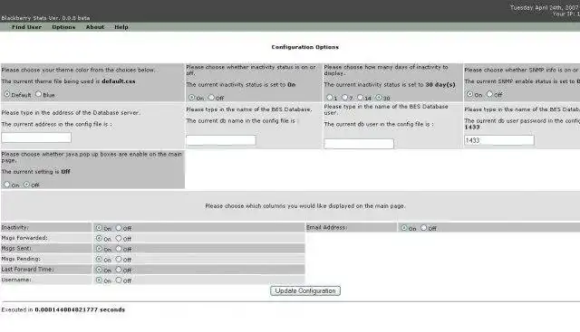 Download web tool or web app phpberrystats