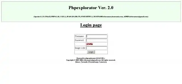 Download web tool or web app phpexplorator