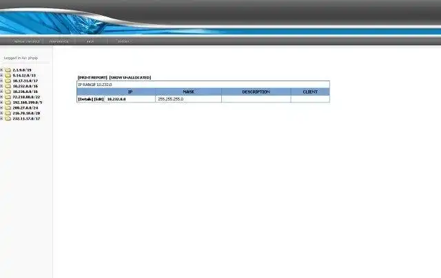 Download web tool or web app phpIP Management