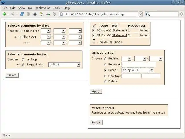 Mag-download ng web tool o web app na phpMyArchive