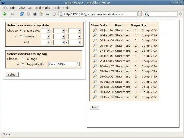 Mag-download ng web tool o web app na phpMyArchive