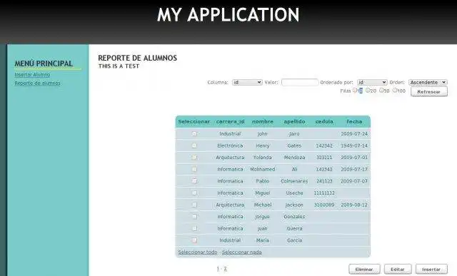 Download web tool or web app phpPgAdmin AppGen