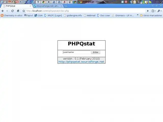 Download web tool or web app PHPQstat