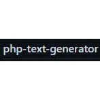 免费下载 php-text-generator Windows 应用程序以在 Ubuntu 在线、Fedora 在线或 Debian 在线中在线运行 win Wine
