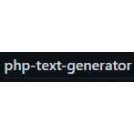 Gratis download php-text-generator Windows-app om online win Wine in Ubuntu online, Fedora online of Debian online uit te voeren