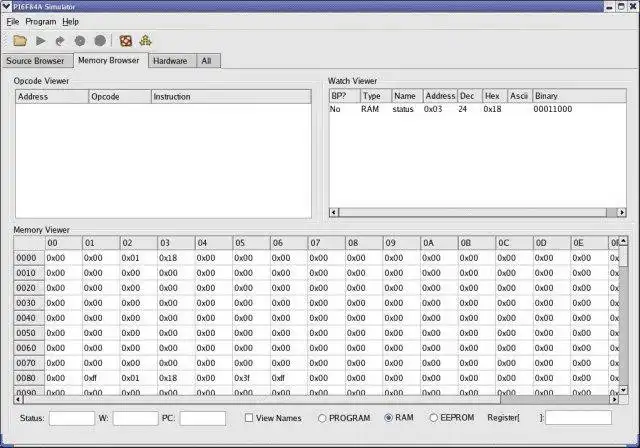 Download web tool or web app PIC Microprocessor Simulator on Linux