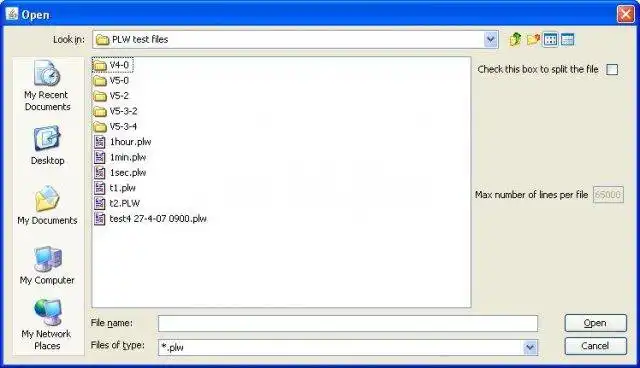 Download web tool or web app Pico PLW to CSV converter to run in Windows online over Linux online