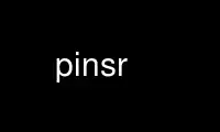 Run pinsr in OnWorks free hosting provider over Ubuntu Online, Fedora Online, Windows online emulator or MAC OS online emulator