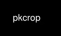 Run pkcrop in OnWorks free hosting provider over Ubuntu Online, Fedora Online, Windows online emulator or MAC OS online emulator