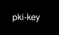 Run pki-key in OnWorks free hosting provider over Ubuntu Online, Fedora Online, Windows online emulator or MAC OS online emulator