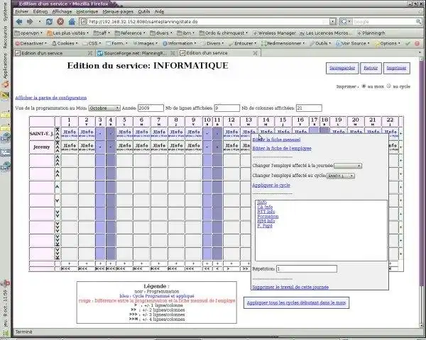 Download web tool or web app PlanningRH