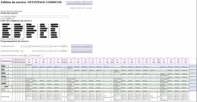 Download web tool or web app PlanningRH