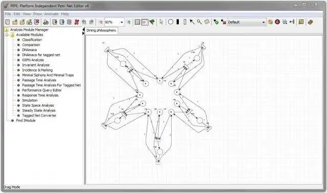 Descargue la herramienta web o la aplicación web Editor de Petri Net independiente de la plataforma