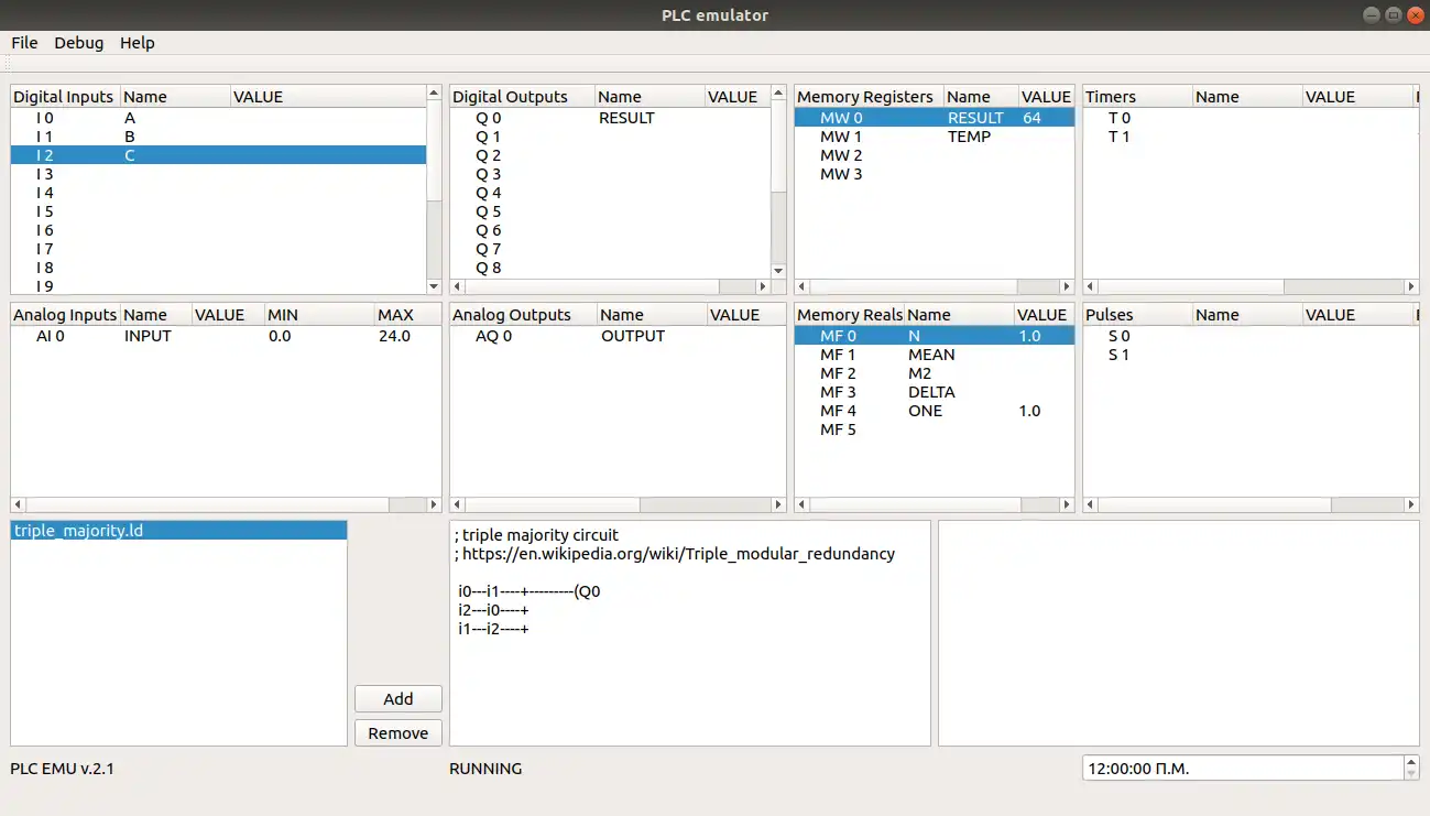 Download web tool or web app plc-emu to run in Linux online