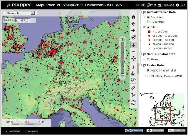 Download web tool or web app p.mapper