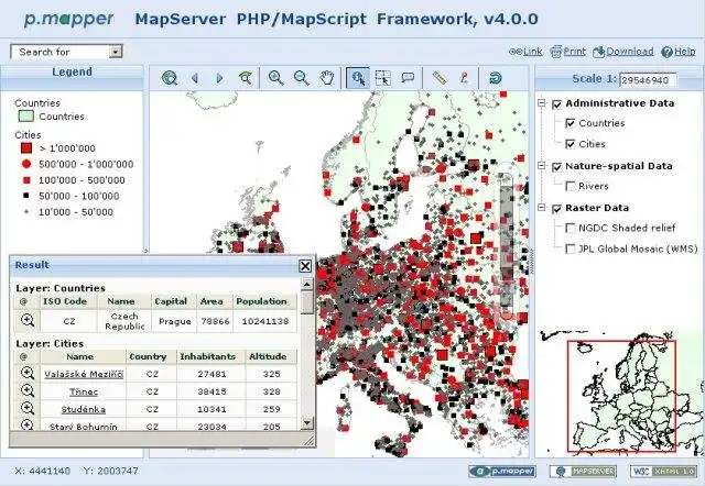 WebツールまたはWebアプリp.mapperをダウンロードします