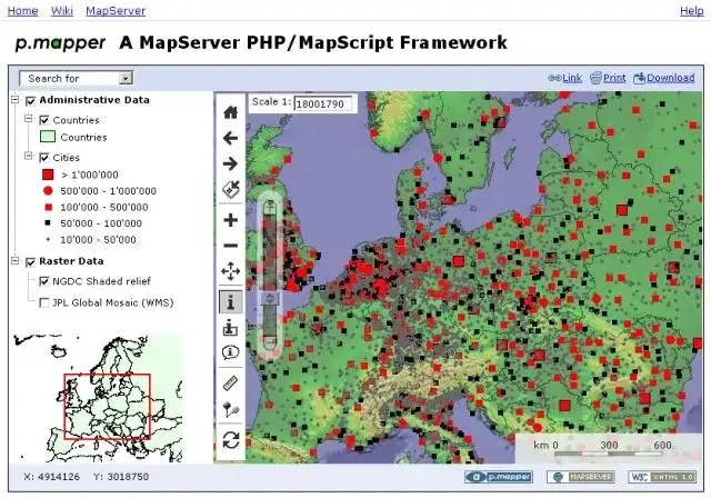 Download web tool or web app p.mapper