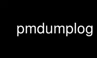 Run pmdumplog in OnWorks free hosting provider over Ubuntu Online, Fedora Online, Windows online emulator or MAC OS online emulator