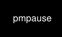 Run pmpause in OnWorks free hosting provider over Ubuntu Online, Fedora Online, Windows online emulator or MAC OS online emulator