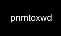 Run pnmtoxwd in OnWorks free hosting provider over Ubuntu Online, Fedora Online, Windows online emulator or MAC OS online emulator