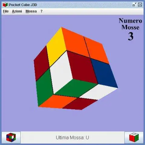 Download web tool or web app Pocket Cube J3D to run in Windows online over Linux online