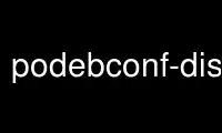 Run podebconf-display-po in OnWorks free hosting provider over Ubuntu Online, Fedora Online, Windows online emulator or MAC OS online emulator