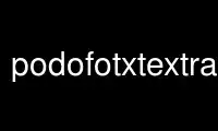 Запустите podofotxtextract в бесплатном хостинг-провайдере OnWorks через Ubuntu Online, Fedora Online, онлайн-эмулятор Windows или онлайн-эмулятор MAC OS