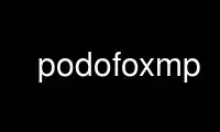 Uruchom podofoxmp w darmowym dostawcy hostingu OnWorks przez Ubuntu Online, Fedora Online, emulator online Windows lub emulator online MAC OS