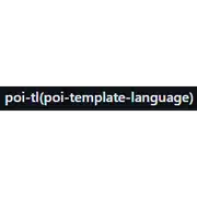 ດາວໂຫຼດແອັບ poi-tl Linux ຟຣີເພື່ອແລ່ນອອນໄລນ໌ໃນ Ubuntu ອອນໄລນ໌, Fedora ອອນໄລນ໌ ຫຼື Debian ອອນໄລນ໌