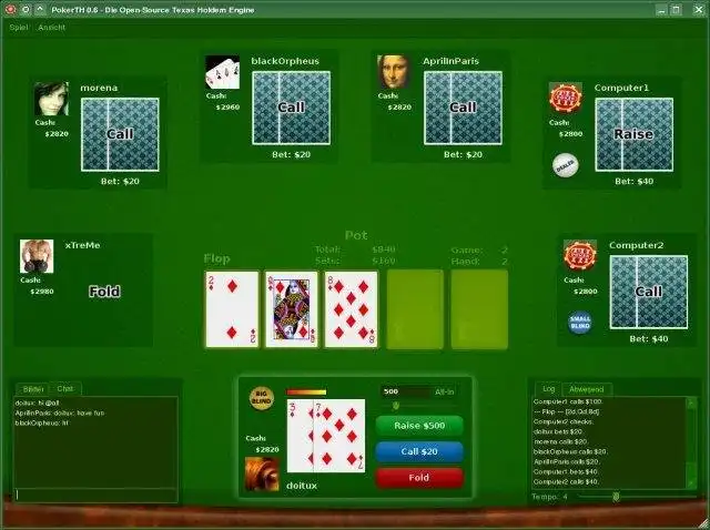 Download web tool or web app PokerTH