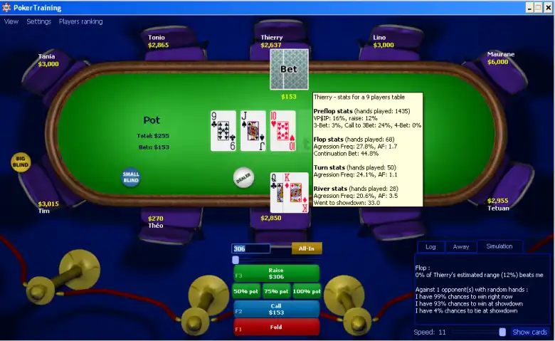 Download web tool or web app PokerTraining