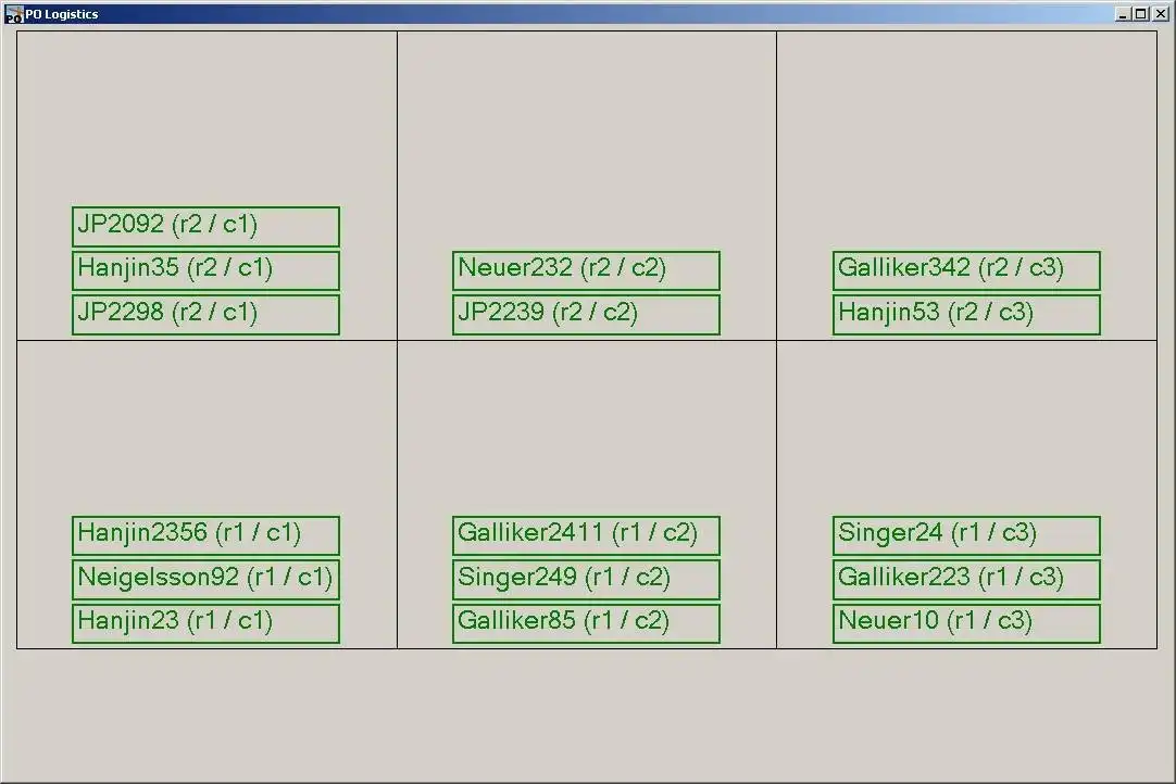 Download web tool or web app POLogistics