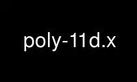 Run poly-11d.x in OnWorks free hosting provider over Ubuntu Online, Fedora Online, Windows online emulator or MAC OS online emulator