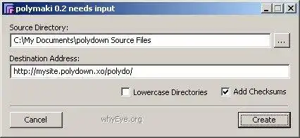 Download web tool or web app polydown