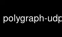 Run polygraph-udp2tcpd in OnWorks free hosting provider over Ubuntu Online, Fedora Online, Windows online emulator or MAC OS online emulator