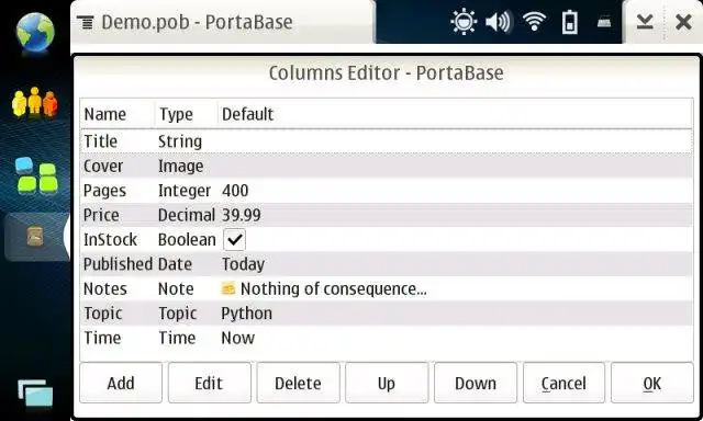 Download web tool or web app PortaBase