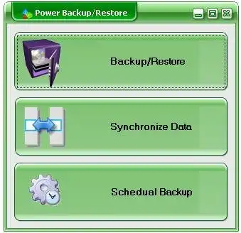 Download web tool or web app Power Backup