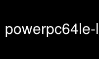 Run powerpc64le-linux-gnu-c++filt in OnWorks free hosting provider over Ubuntu Online, Fedora Online, Windows online emulator or MAC OS online emulator