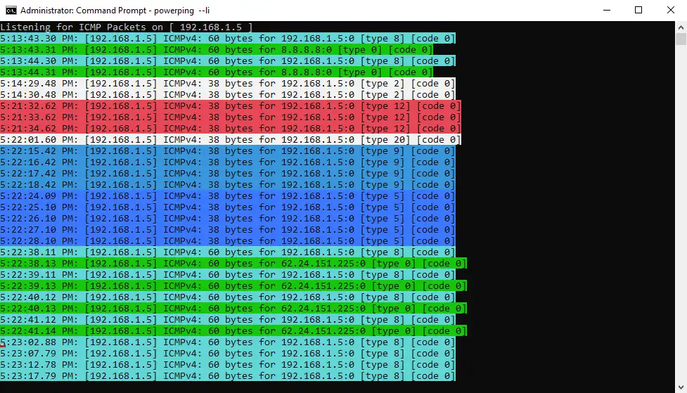 Download web tool or web app PowerPing