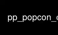 Run pp_popcon_cnt in OnWorks free hosting provider over Ubuntu Online, Fedora Online, Windows online emulator or MAC OS online emulator