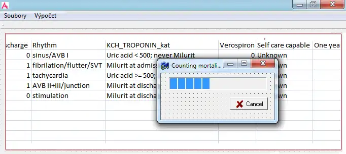 Download web tool or web app Prediction year mortality