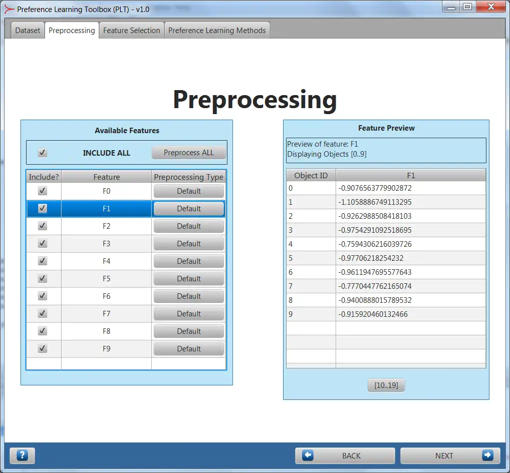 Download web tool or web app Preference Learning Toolbox