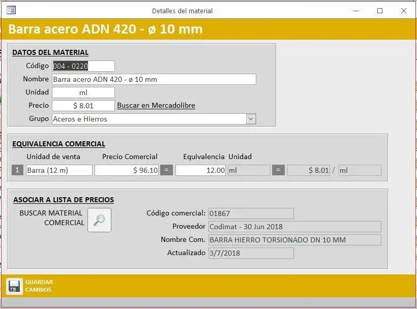 Download web tool or web app Presupuestos Express