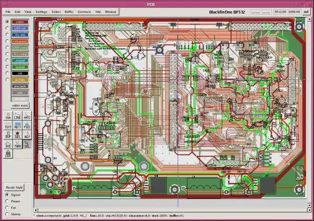 Download web tool or web app Printed Circuit Board Layout Tool to run in Linux online